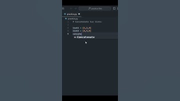 Concatenate two lists | #python #pythonprogramming#coding#learnpython #pythonforbeginners