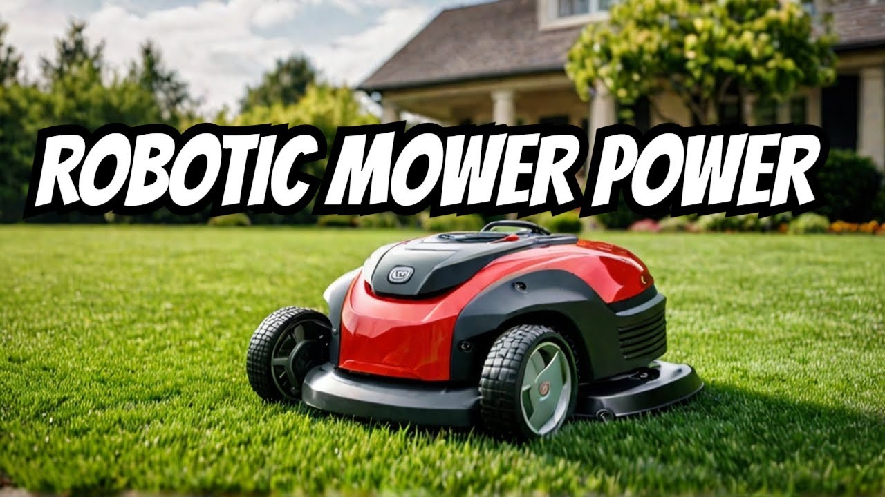 Redkey MGC1000 Robot Lawn Mower | Best Smart Mower for 1/4 Acre Yards & Steep Slopes!