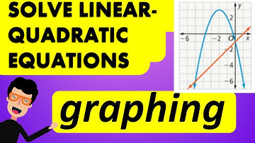 LINEAR QUADRATIC EQUATIONS:  GRAPHING METHOD TUTORIAL - OH MATH GAD