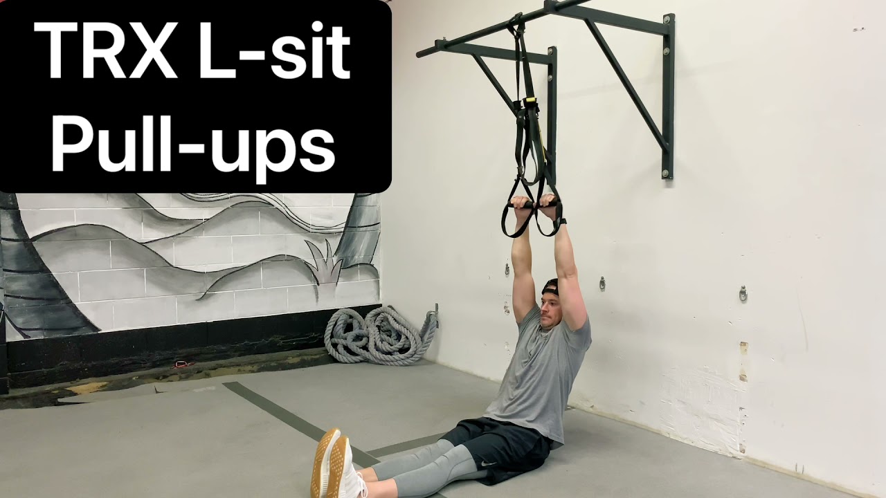 L-sit pull-up exercise instructions and video