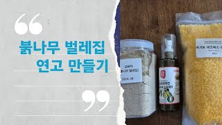 붉나무 벌레집 오배자연고 만드는 법 #아토피 #건선 #주부습진
