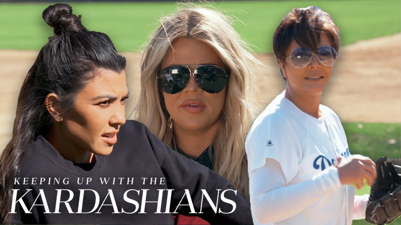 The Kardashians Take On the Jacksons in a Celebrity Softball Showdown! | KUWTK | E!