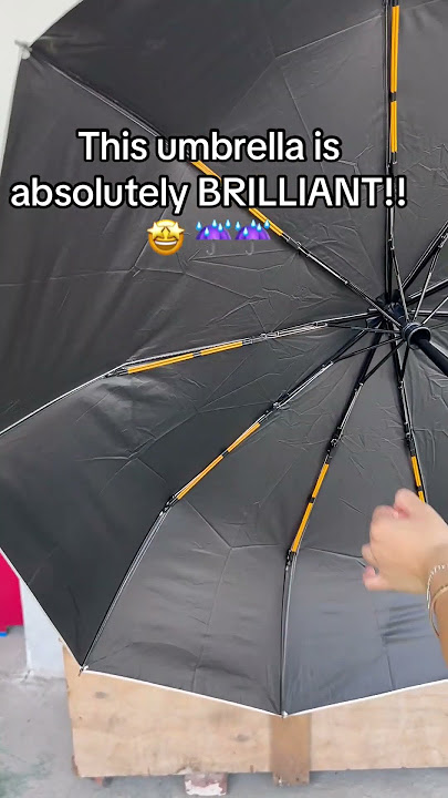 Must-have automatic umbrella for rainy days! #umbrella #raindays