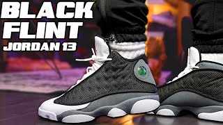 WATCH THIS BEFORE BUYING ! Air Jordan 13 Black Flint Review and On Foot !