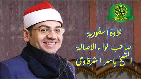 تلاوة اسطورية للتاريخ -الشيخ ياسر الشرقاوى سورة القصص  -كانه هو روائع وابداع