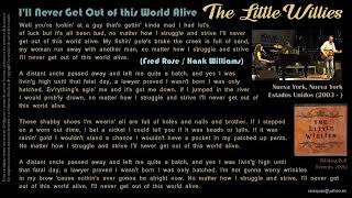 Watch Little Willies Ill Never Get Out Of This World Alive video