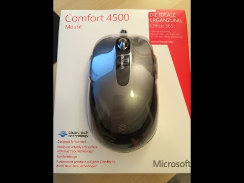 Review: Microsoft Comfort 4500 Mouse (vs. Microsoft Intellimouse Optical 1.1A)