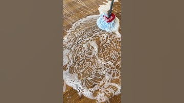 The way to deep clean the floor