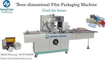 Three Dimensional BOPP Film Box Packaging Machine