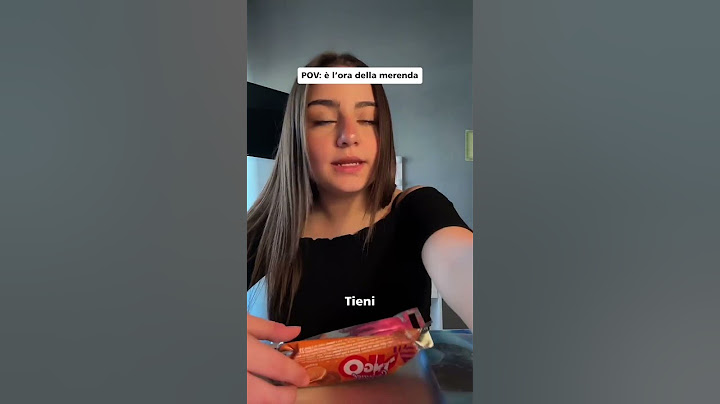 POV: è l'ora della merenda con Cristina Perillo! #Ringo #UniqueTogether