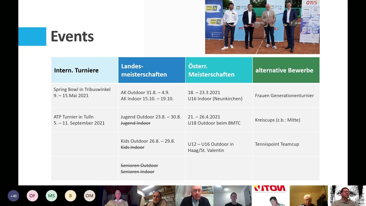New NÖTV Mitgliederversammlung 2022
