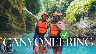 WOW! 😍 Canyoneering Kawasan Falls in Cebu 💦 A Must!