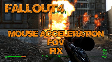 Fallout 4 - Mouse Acceleration / FoV Fix
