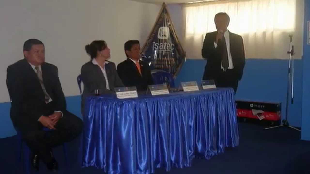 ISATEC FIRMA  CONVENIOS INTERINSTITUCIONALES