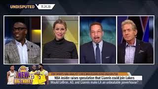 Chris Broussard says That he would be shock if Giannis joins Lebron And AD