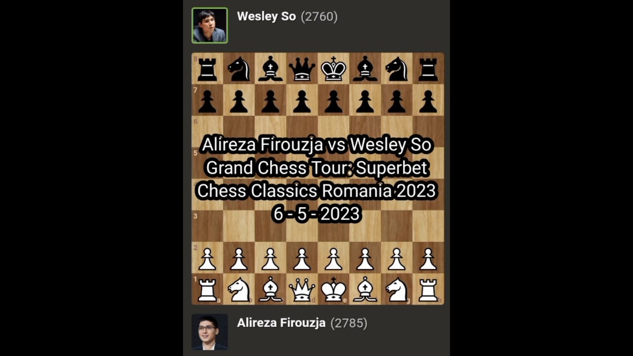 Alireza Firouzja  Grand Chess Tour