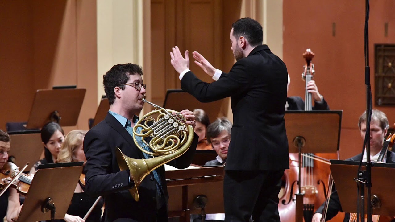 W.A.MOZART Horn Concerto N2 k417 - Alexandre COLLARD