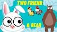 Two Friends And The Bear English Story ile ilgili video