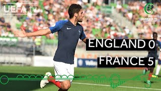 #U19 EURO highlights: England 0-5 France