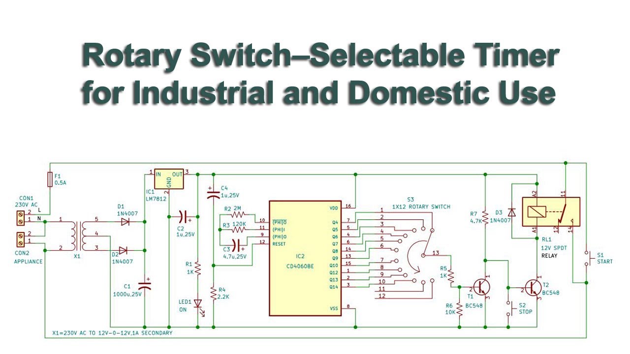 Let’s Build a Rotary Switch Timer Live - YouTube