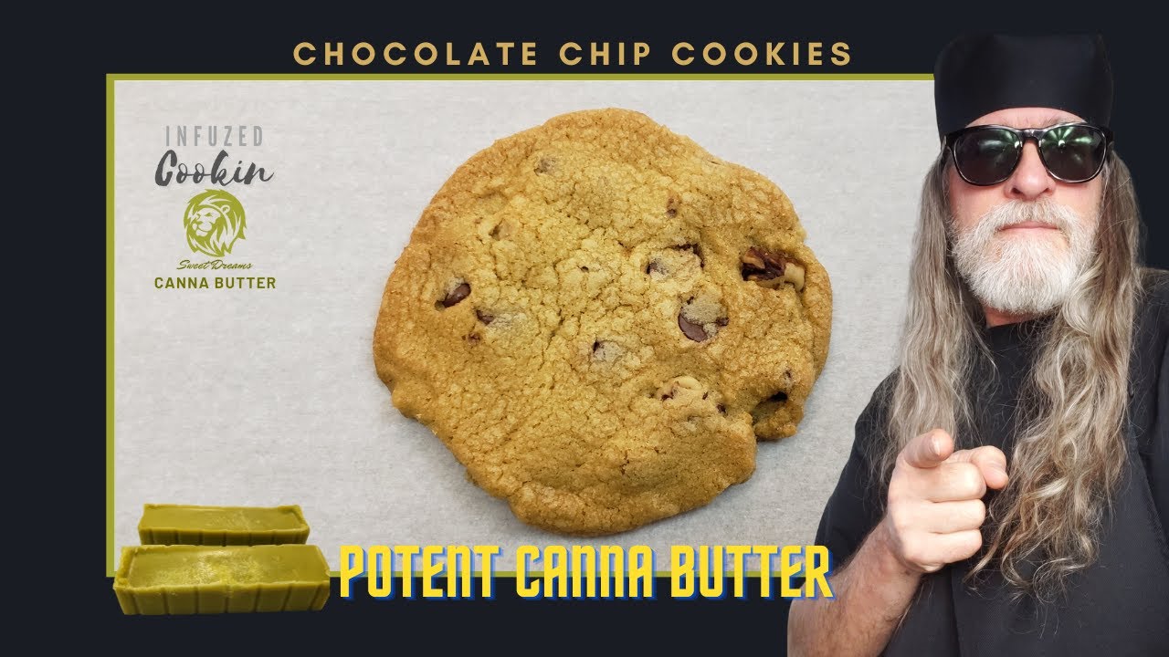 Canna Butter Chocolate Chip Cookies