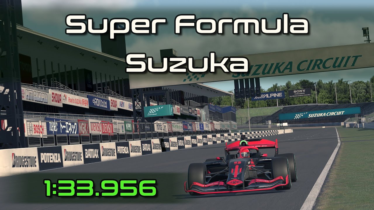 iRacing SF23 Super Formula Suzuka Q Hotlap 