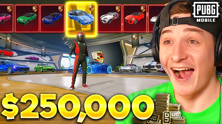 MAXED $250,000 PORSCHE MASTERPIECE (7 NEW CARS) - GRAND DEBUT - PUBG MOBILE