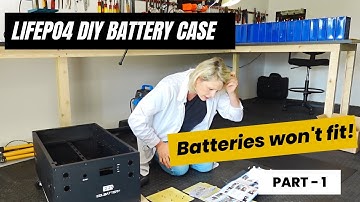 DIY Lifepo4 Battery Case kit build part 1