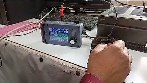 VU2JOS operating CW on the zBitx