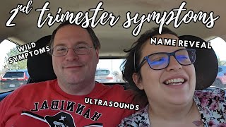 THE WEIRDEST PREGNANCY SYMPTOM I'VE EVER HEARD -- 2nd Trimester Recap, Cheeky Name Reveal, etc. screenshot 5