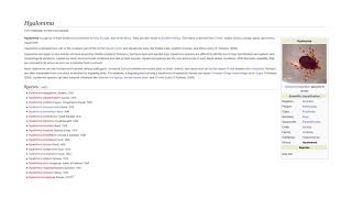 The Hyalomma tick - I read Wikipedia #1