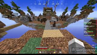 USE SHARPNESS 5 DIAMOND SWORD to win skywars game (for techno)