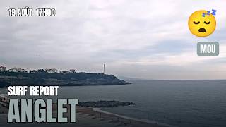 Surf Report Anglet – 19 août 2026 (soir) | Anglet – Plage du VVF