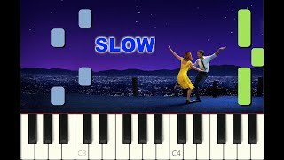 SLOW piano tutorial 