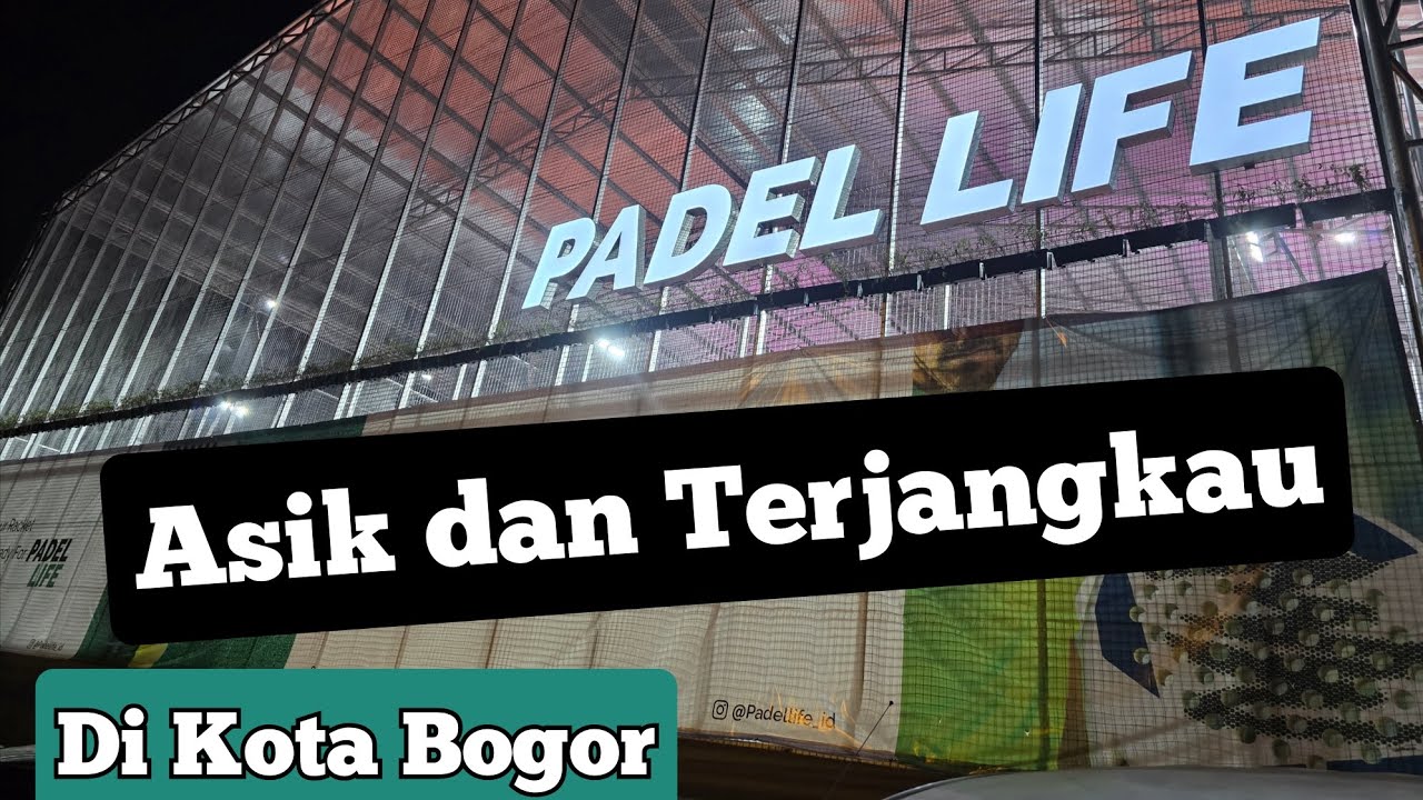 Padel di Kota Bogor, Strategis Terjangkau  Fasilitas Oke. Padel Life