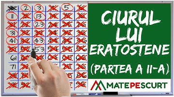 Ciurul lui Eratostene (partea a II-a)