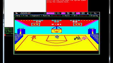 GBA Basketball Two On Two - Sinclair QL - emulador QPC II 4.02 ZeXcel 0.33
