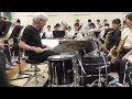 京都橘高校吹奏楽部　真横から撮りました♫