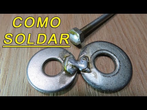 Correspondencia apilar Agotar SOLDAR CON ESTAÑO ALAMBRE, ARANDELAS, TORNILLOS - YouTube