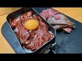 【自己責任】牛ユッケ丼を作ってハイボールをキメるだけの動画