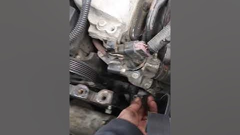 09 saturn vue serpentine belt change.