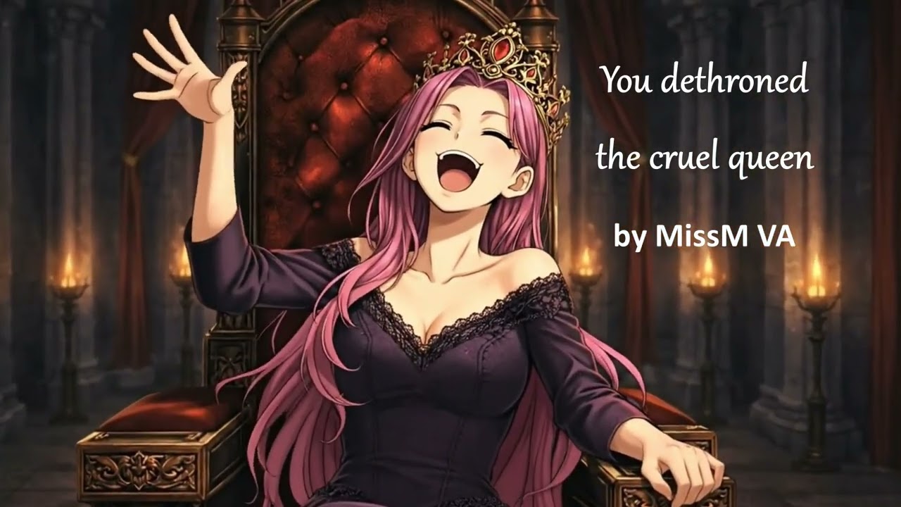 You dethroned the cruel queen | ASMR Fantasy Roleplay ( Queen x Hero ), ( enemies to lovers )