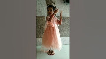 Thumbnail of Pitter Patter Pit Pat | With Action | Jiya Paria #shorts #ytshorts #pitterpatter