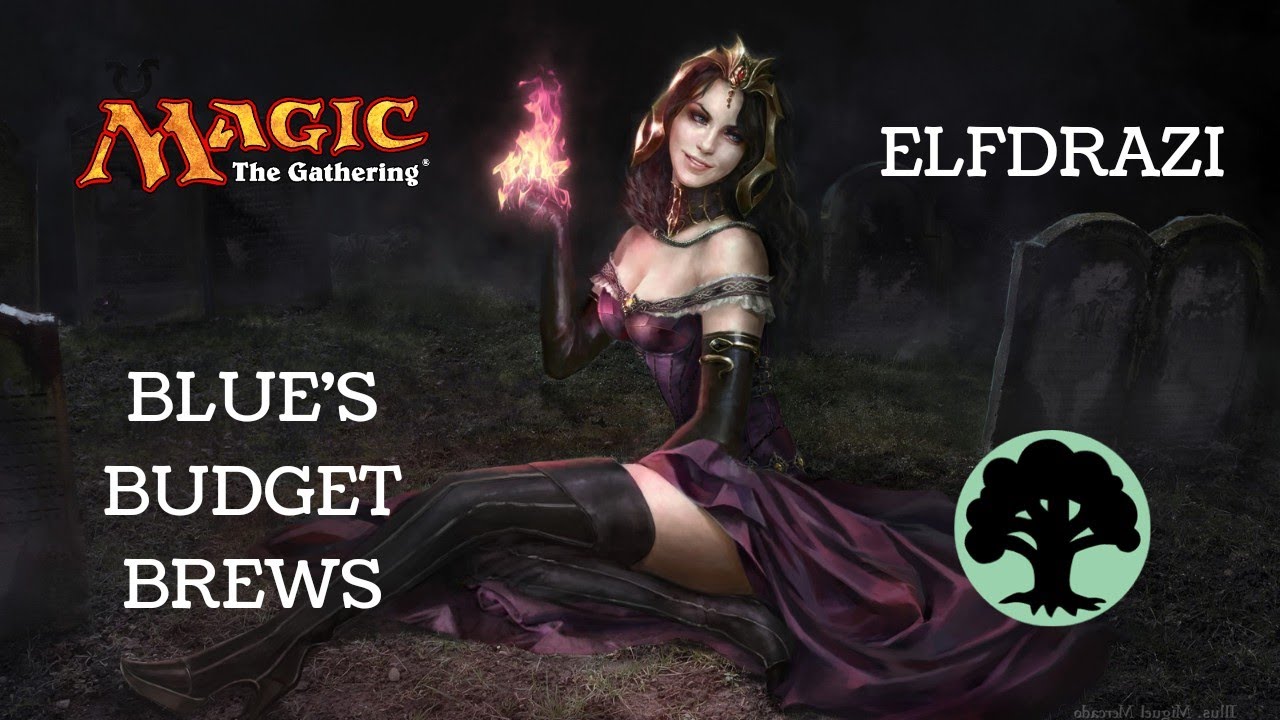 $20 Mtg budget decks - Mono Green "Elf-drazi" - Magic the Gathering decks for beginners