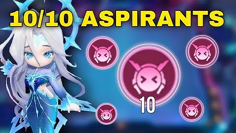 10/10 ASPIRANTS IS EASY USING AURORA MCGG Magic Chess gogo 