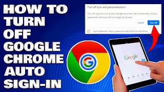 how to turn off google chrome auto sign-in | disable google auto sign-in [guide]