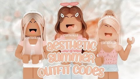 5 Aesthetic Spring Summer Outfit Codes Soft - soft girl aesthetic roblox avatar