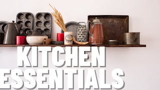 BUDGET FRIENDLY KITCHEN ESSENTIALS & MUST HAVES!!