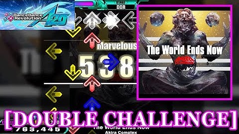 【DDR A20】 The World Ends Now [DOUBLE CHALLENGE] 譜面確認＋Clap