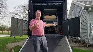 Keystone Carbon 347 and golf cart.